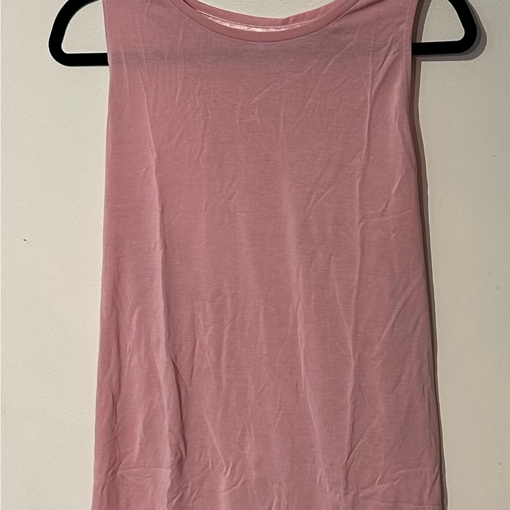 Victoria's Secret Light Pink Sleek Tank Top